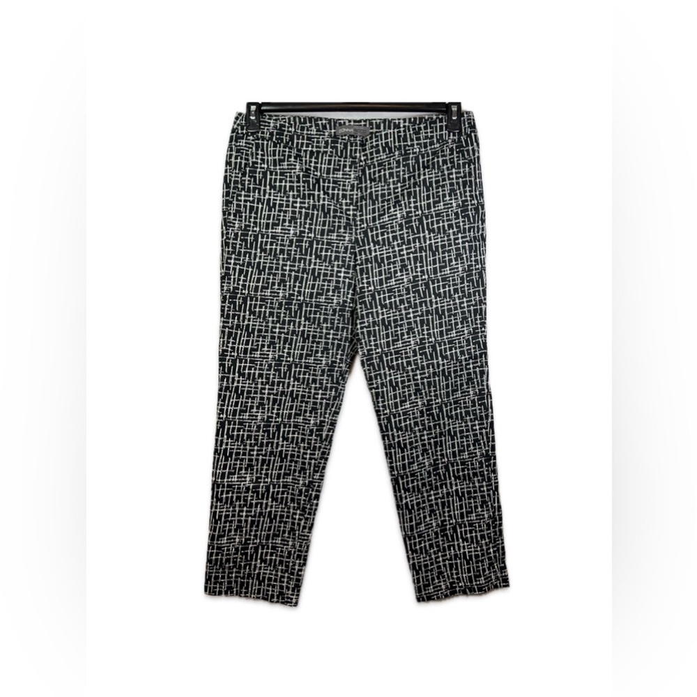 Donna Ricco New York Pants Women’s Size 14 Black and White Design